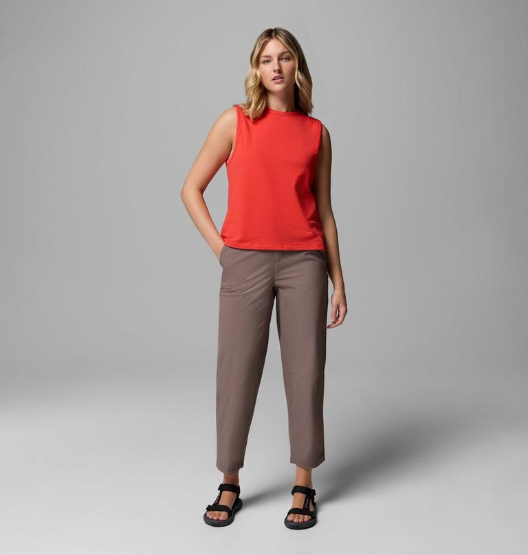 Columbia Women's Sun Trek II Technical Tank, Color: Poppy Red, image 2