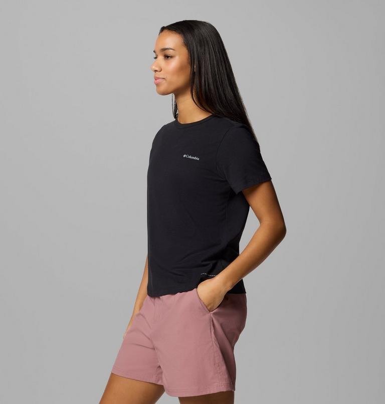 T-shirt Technique Sun Trek II Femme, Color: Black, image 3