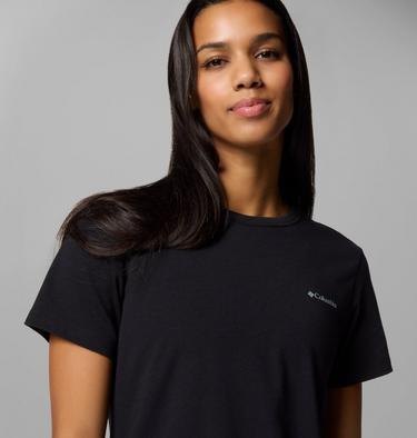 T-shirt tecnica Sun Trek II da donna, Color: Black, image 8