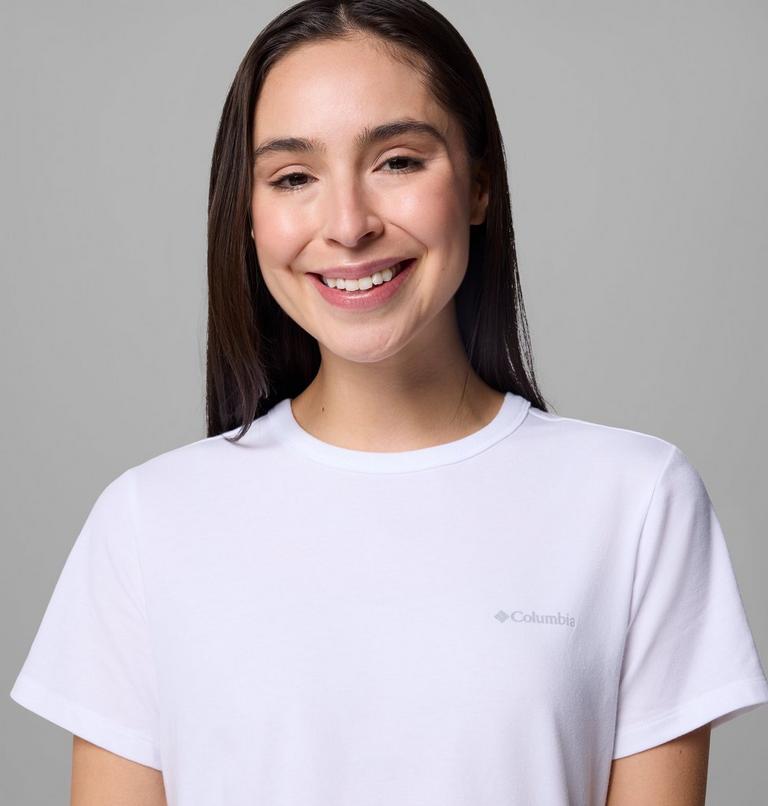 Women's Sun Trek II Technical T-Shirt, Color: White, image 4