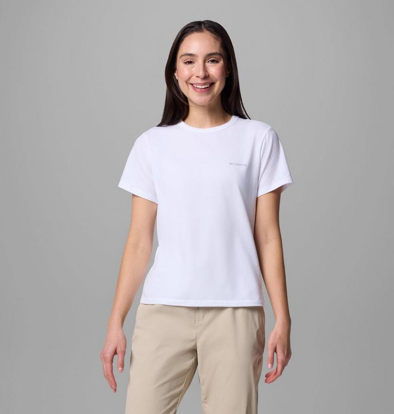 Women's Sun Trek II Technical T-Shirt, Color: White, image 1