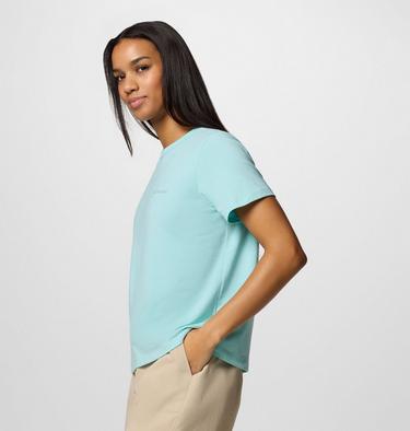 T-shirt tecnica Sun Trek II da donna, Color: Spray, image 3