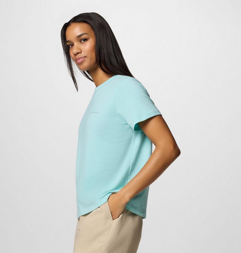 Camiseta técnica Sun Trek II para mujer, Color: Spray, image 3