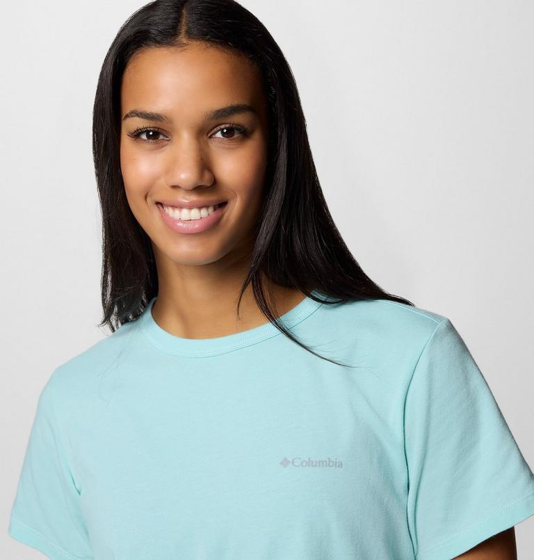 Camiseta técnica Sun Trek II para mujer, Color: Spray, image 4