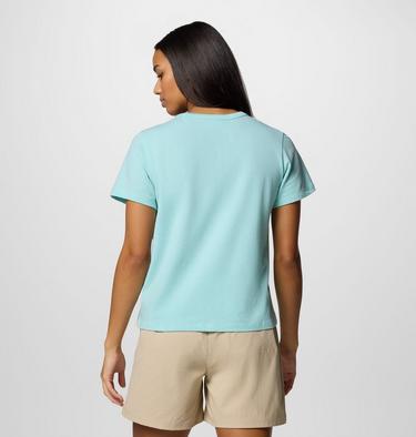 Women's Sun Trek II Technical T-Shirt, Color: Spray, image 2
