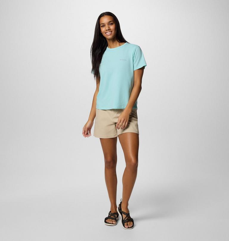 Camiseta técnica Sun Trek II para mujer, Color: Spray, image 6