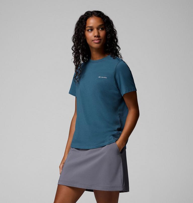 Women's Sun Trek II Technical T-Shirt, Color: Everblue, image 4