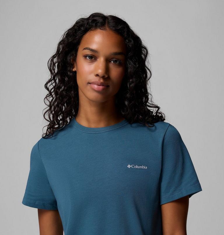 Women's Sun Trek II Technical T-Shirt, Color: Everblue, image 5