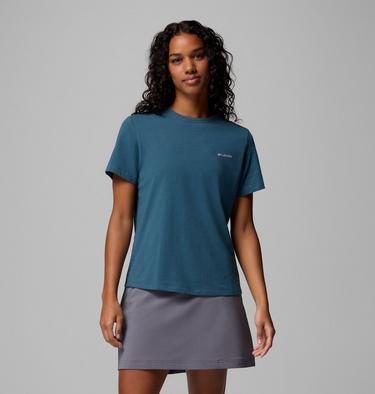 Camiseta t&eacute;cnica Sun Trek II para mujer, Color: Everblue, image 5