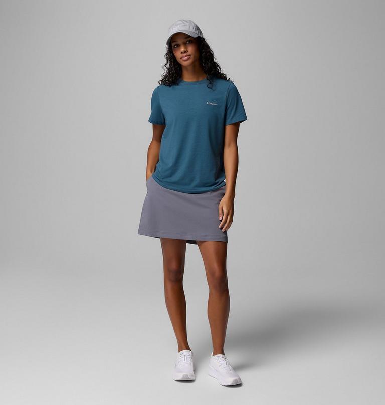 Women's Sun Trek II Technical T-Shirt, Color: Everblue, image 2