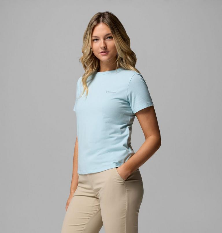 Women's Sun Trek II Technical T-Shirt, Color: Marine Light, image 4