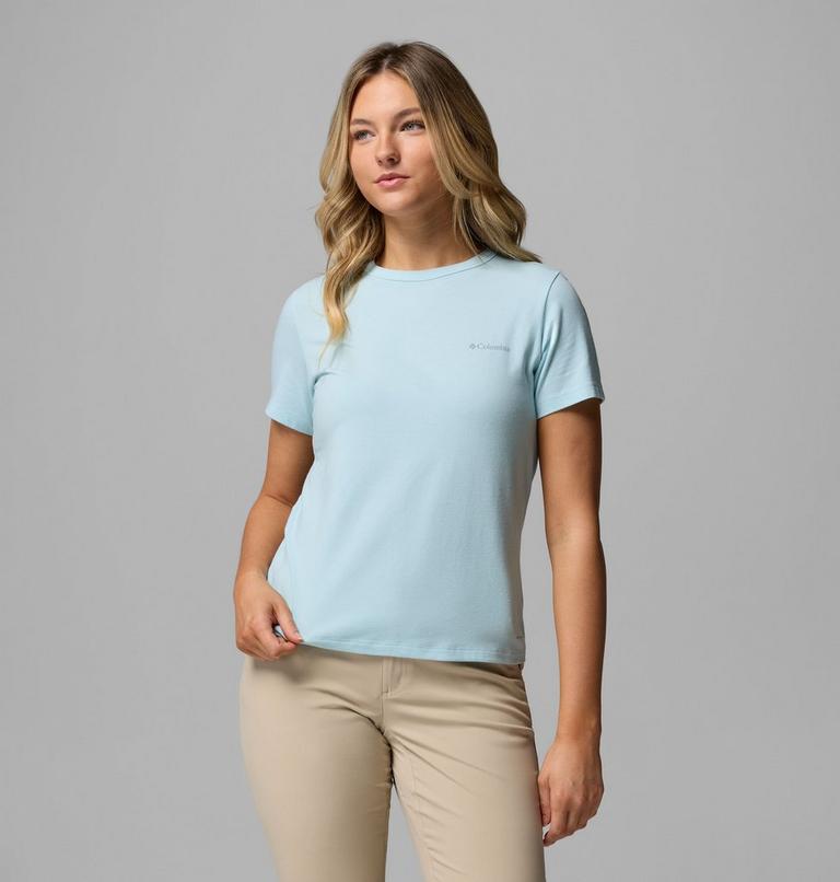 Women's Sun Trek II Technical T-Shirt, Color: Marine Light, image 1