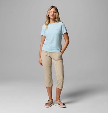 Camiseta t&eacute;cnica Sun Trek II para mujer, Color: Marine Light, image 4