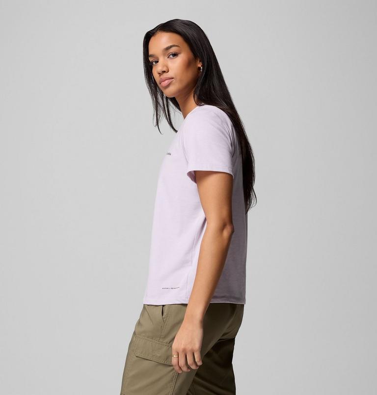 Women's Sun Trek II Technical T-Shirt, Color: Lavender Pearl, image 4