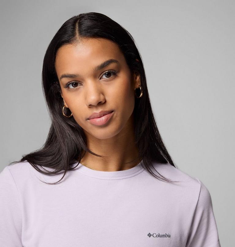 Women's Sun Trek II Technical T-Shirt, Color: Lavender Pearl, image 5
