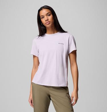 Camiseta t&eacute;cnica Sun Trek II para mujer, Color: Lavender Pearl, image 7