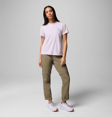 Camiseta t&eacute;cnica Sun Trek II para mujer, Color: Lavender Pearl, image 8