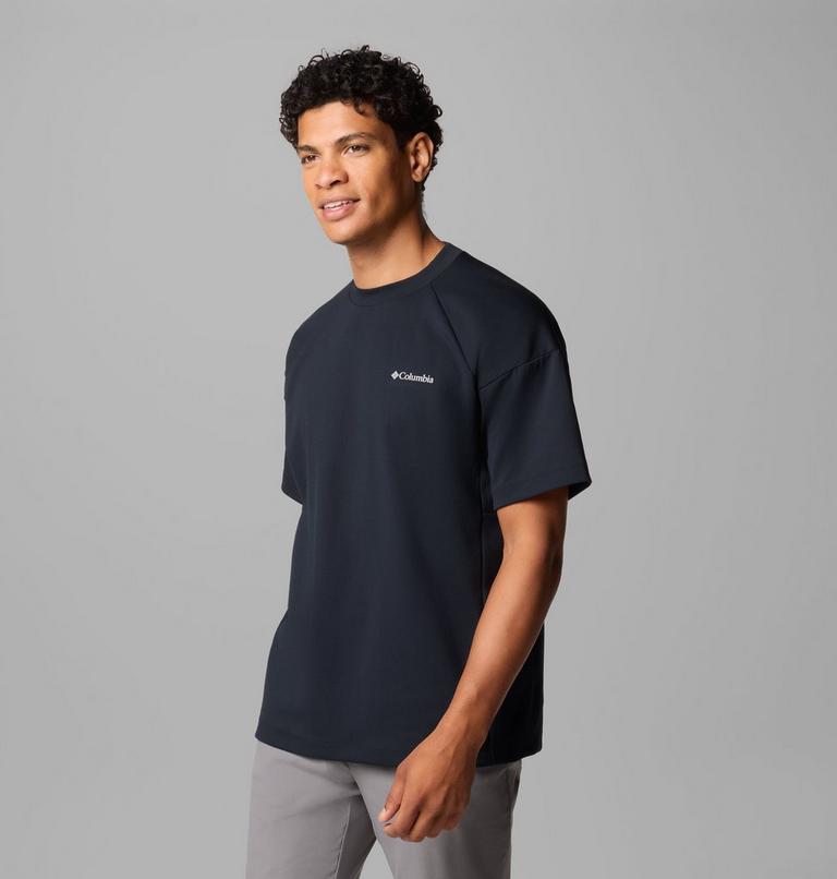 Men's Granite Point Knit Short Sleeve Crew, Color: Black, image 4