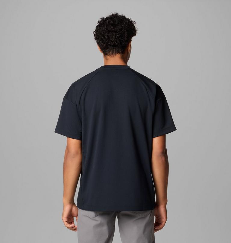Men's Granite Point Knit Short Sleeve Crew, Color: Black, image 3