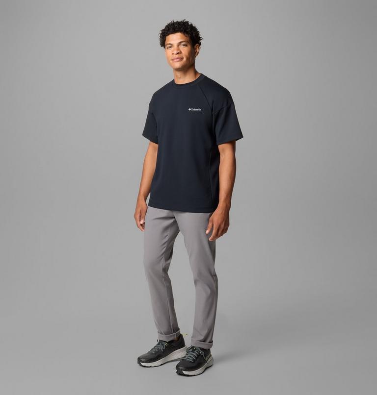 Men's Granite Point Knit Short Sleeve Crew, Color: Black, image 2