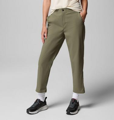Women's Cedar Crest Hiking Trousers, Color: Stone Green, image 11