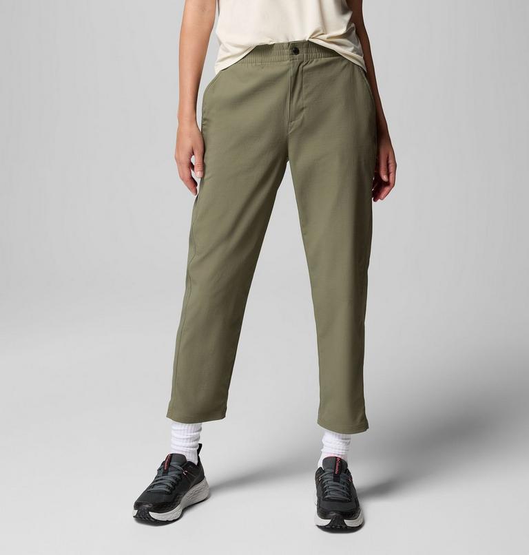 Pantalones de senderismo Cedar Crest para mujer, Color: Stone Green, image 1