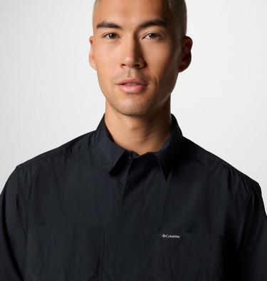 Men's Black Mesa Utility Short Sleeve Shirt, Color: Black, image 8