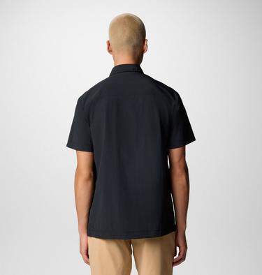 Men's Black Mesa Utility Short Sleeve Shirt, Color: Black, image 6