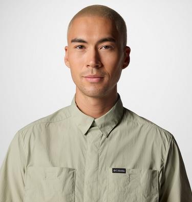 Men's Black Mesa Utility Short Sleeve Shirt, Color: Safari, image 4