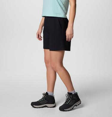 Women's Cedar Crest Hiking Shorts, Color: Black, image 11