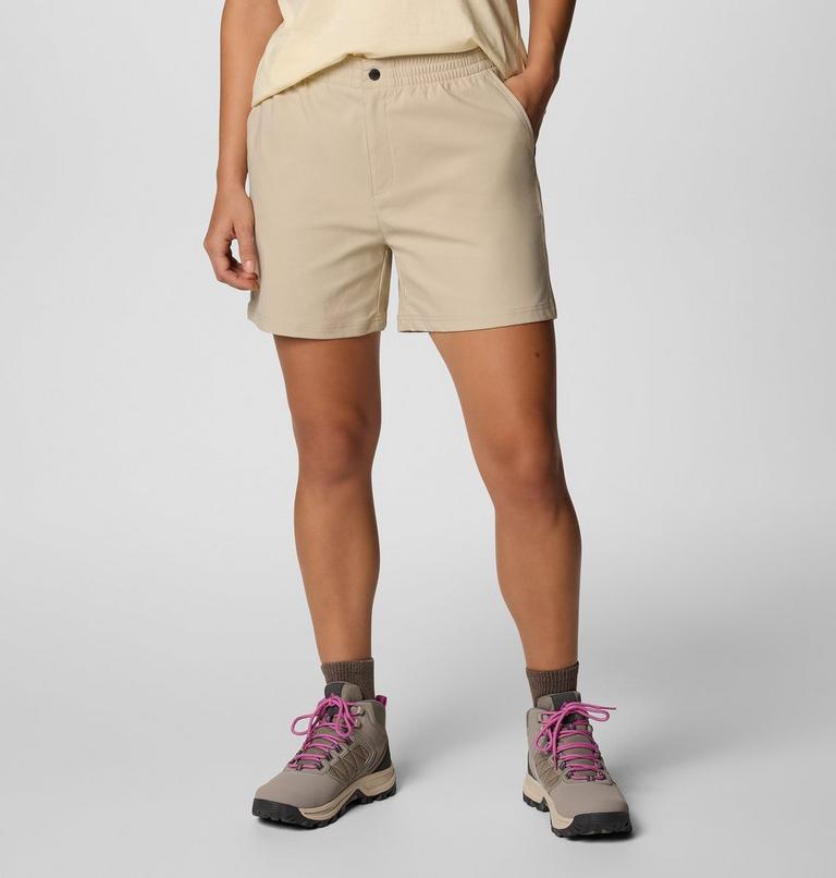 Women's Cedar Crest Hiking Shorts, Color: Ancient Fossil, image 1