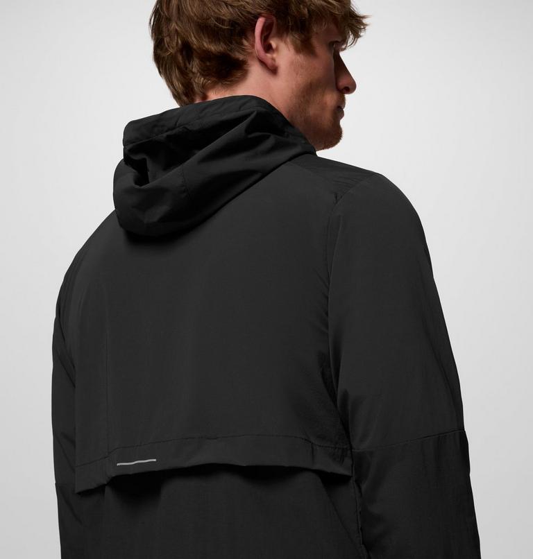 Men's Columbia Tech Nylon Hooded Jacket, Color: Black, image 8
