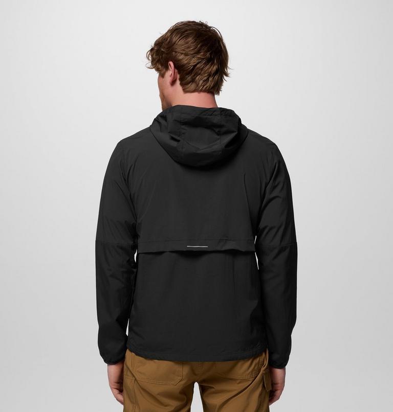 Men's Columbia Tech Nylon Hooded Jacket, Color: Black, image 3