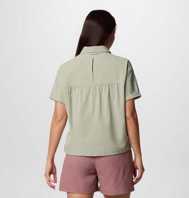 Boundless Trek II Kurzarm Button Up-Hemd für Frauen, Color: Safari, image 2