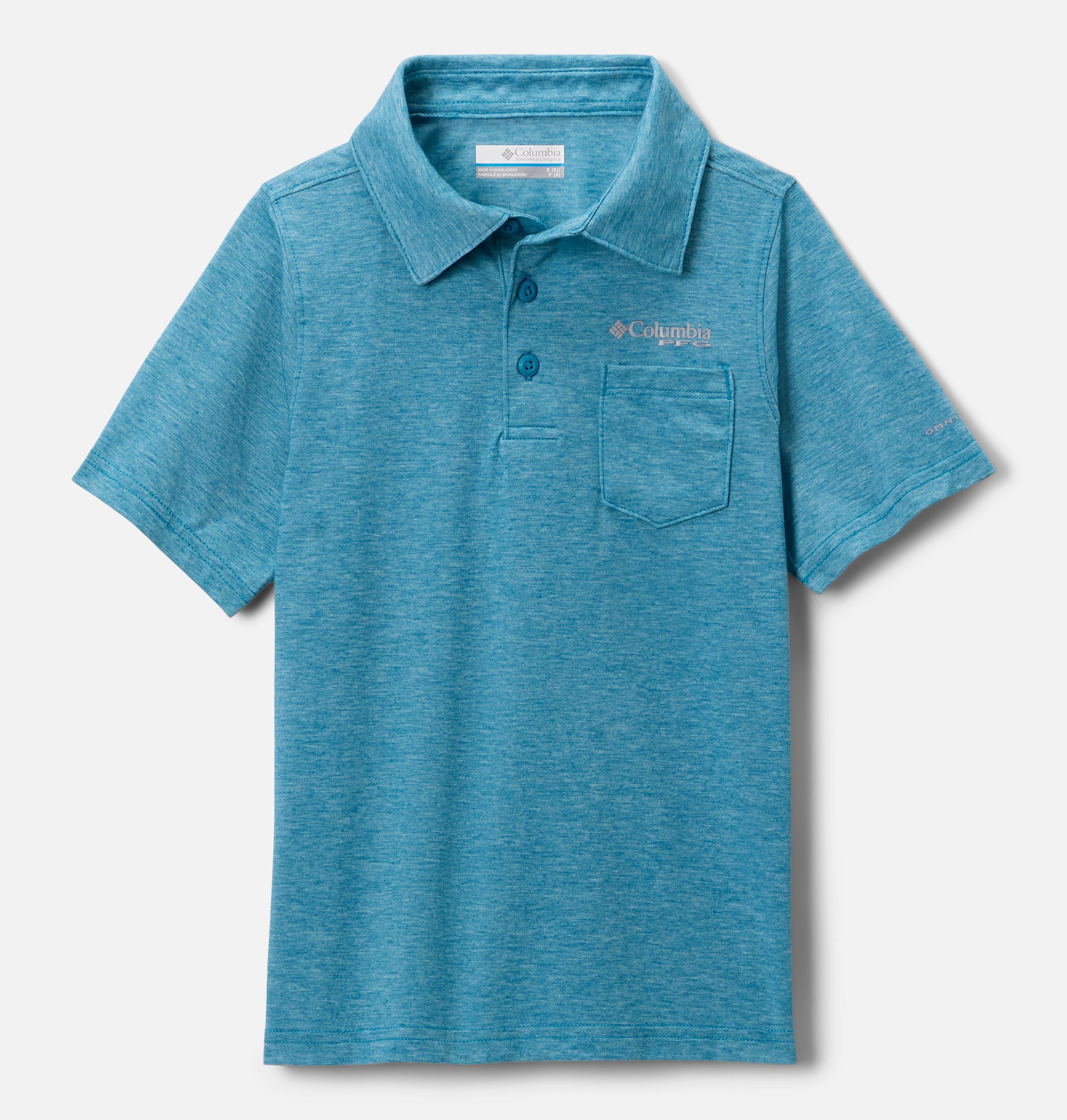 Columbia Boys' PFG Uncharted Polo Shirt-