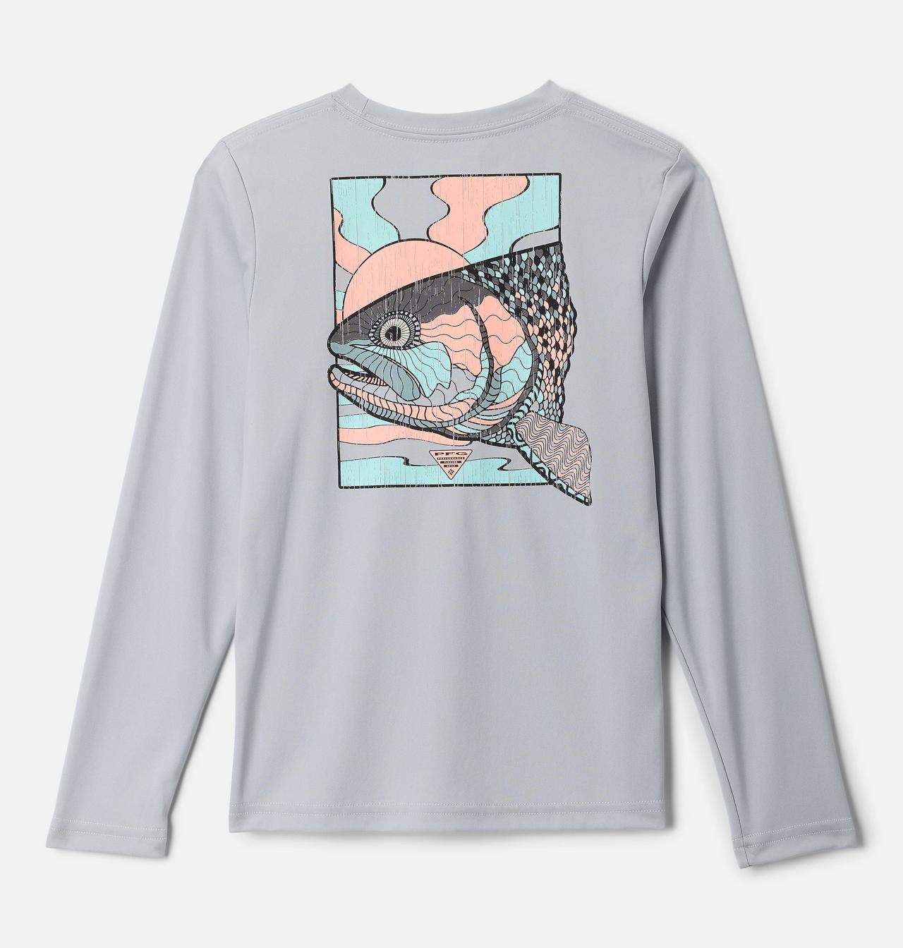 Boys' PFG Terminal Tackle™ Fish Shine Long Sleeve Shirt 1