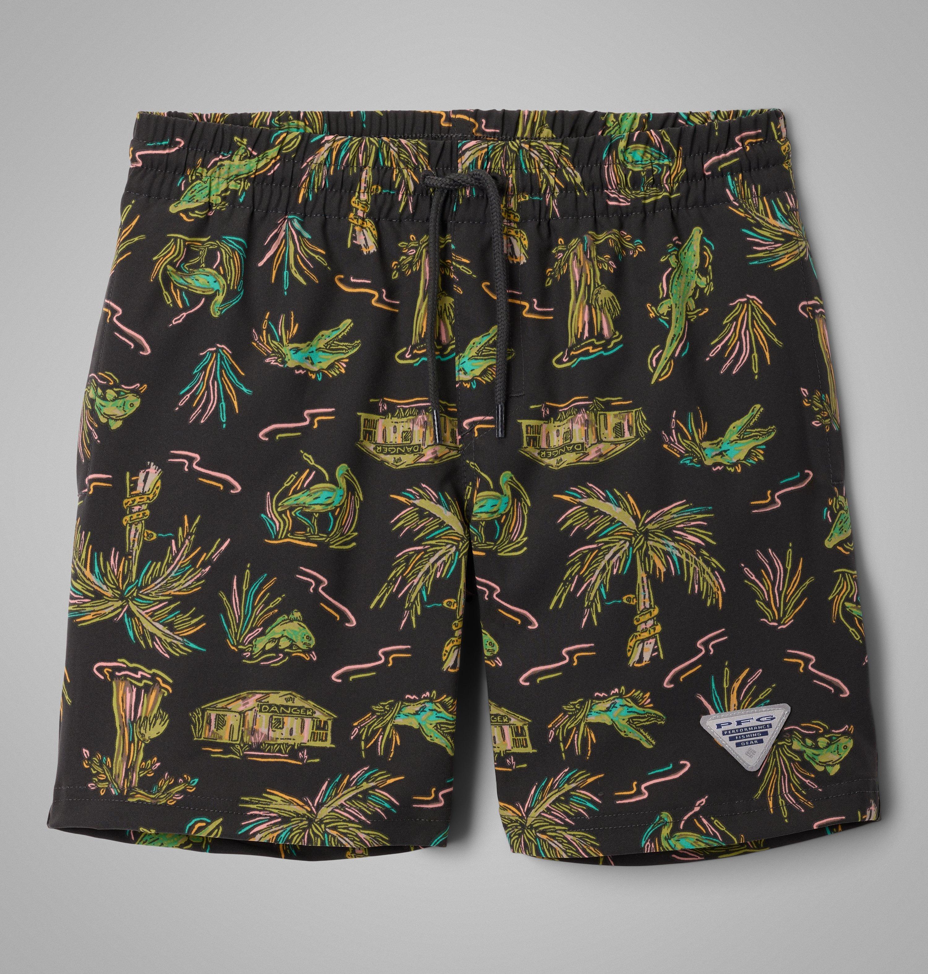 Boys' PFG Rambler Printed Water Shorts 1