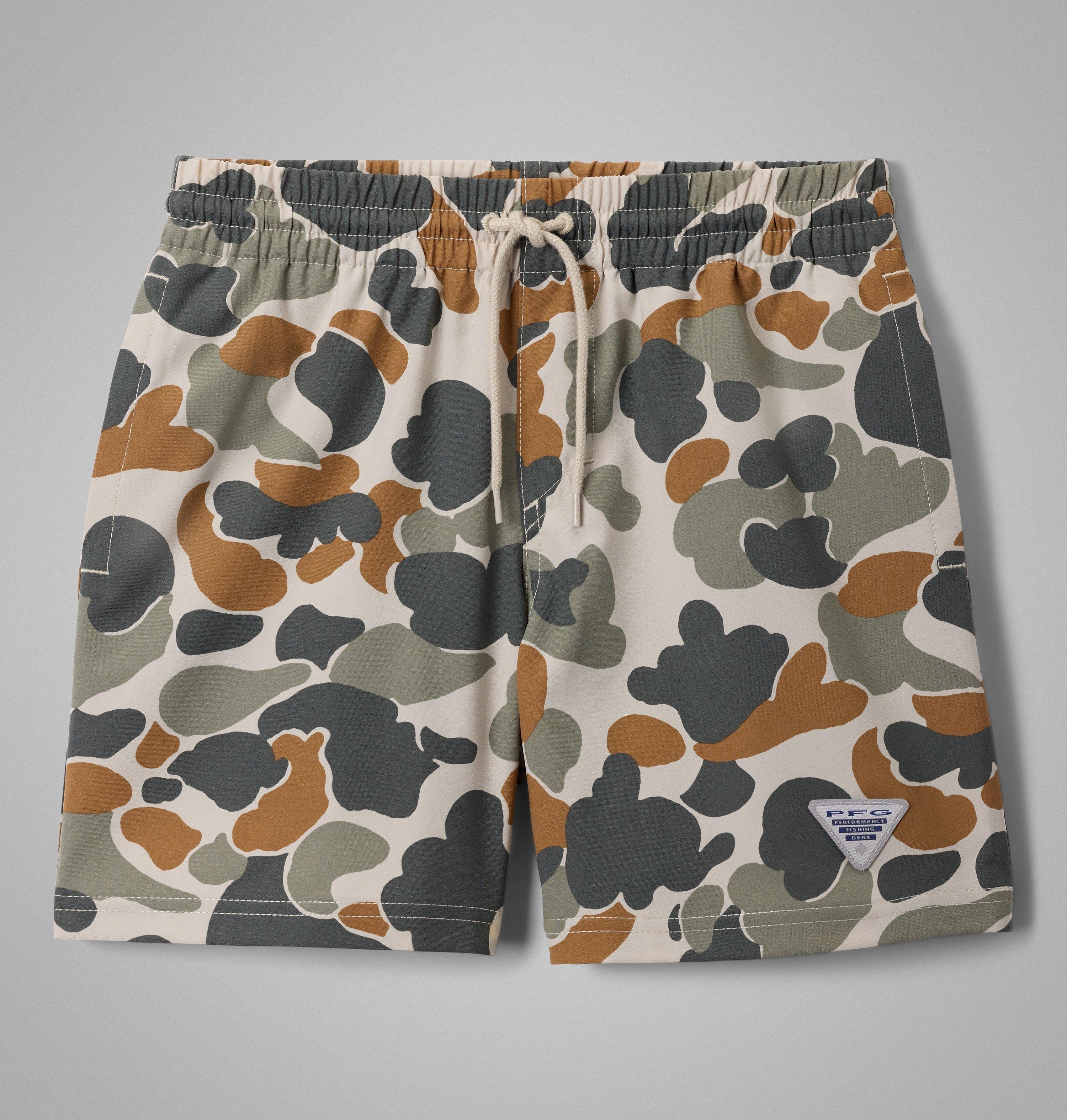 Columbia Boys' PFG Rambler Printed Water Shorts-