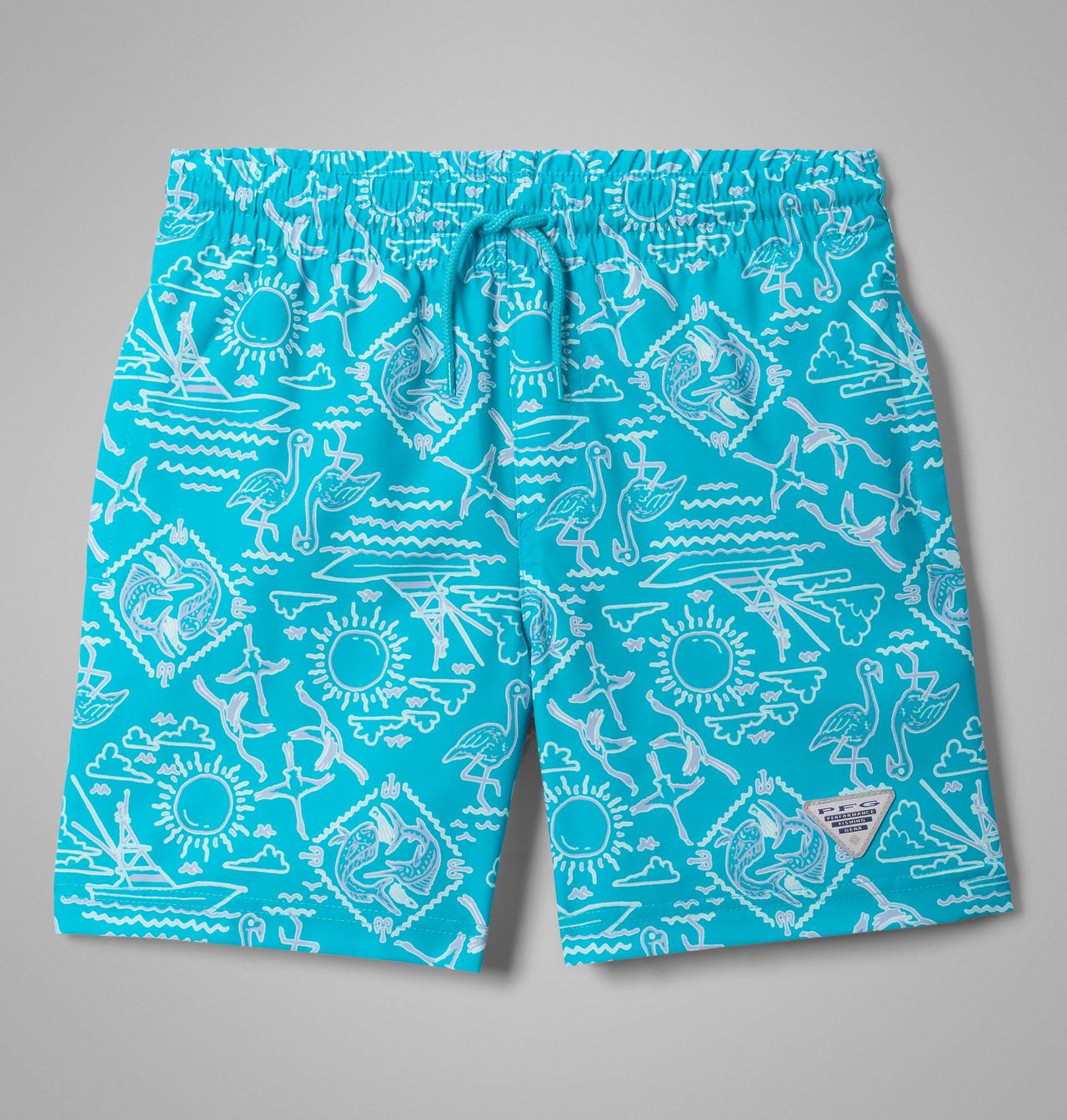 Boys' PFG Rambler™ Printed Water Shorts 1
