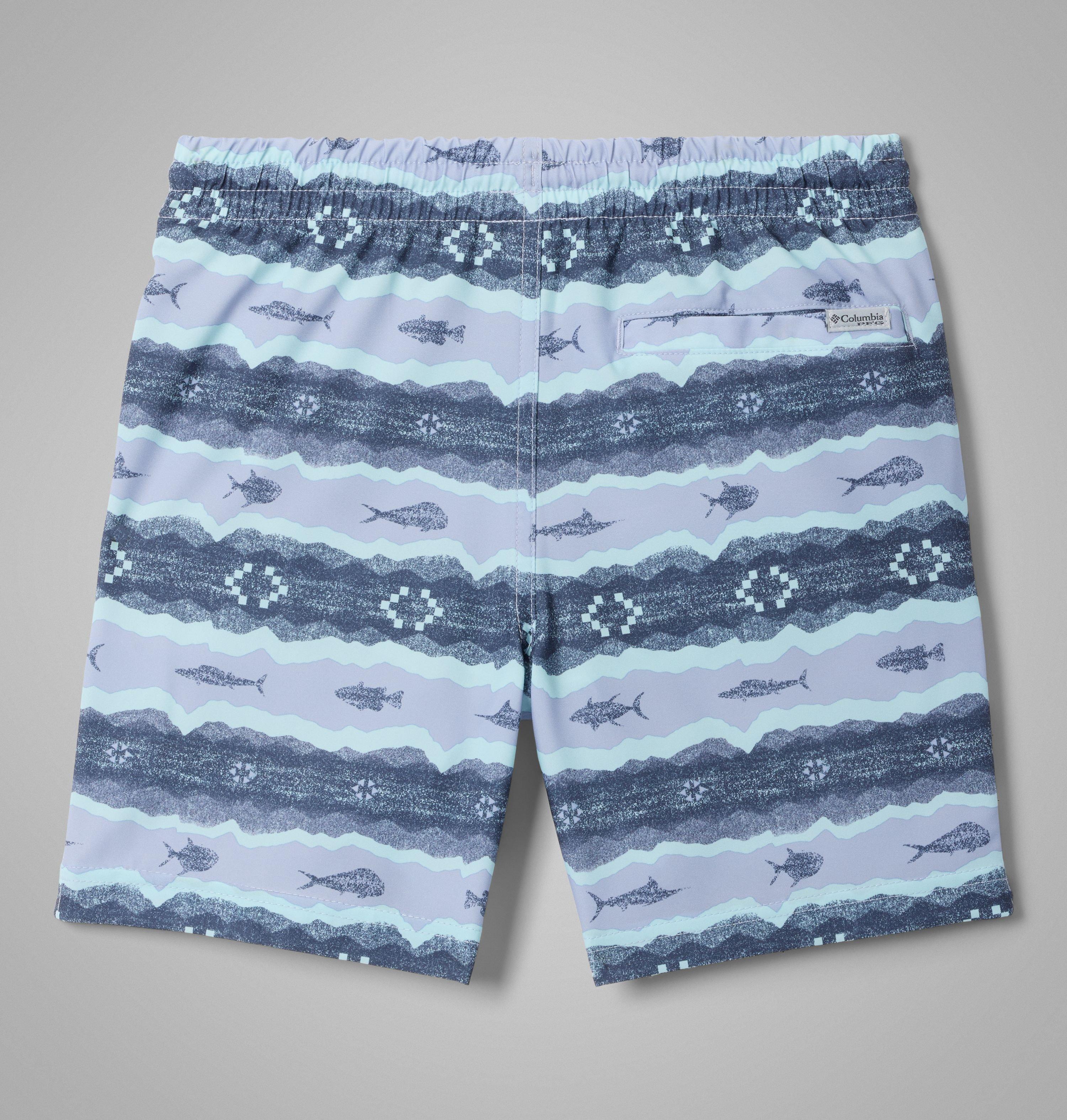 Boys' PFG Rambler Printed Water Shorts | 488 | S 2