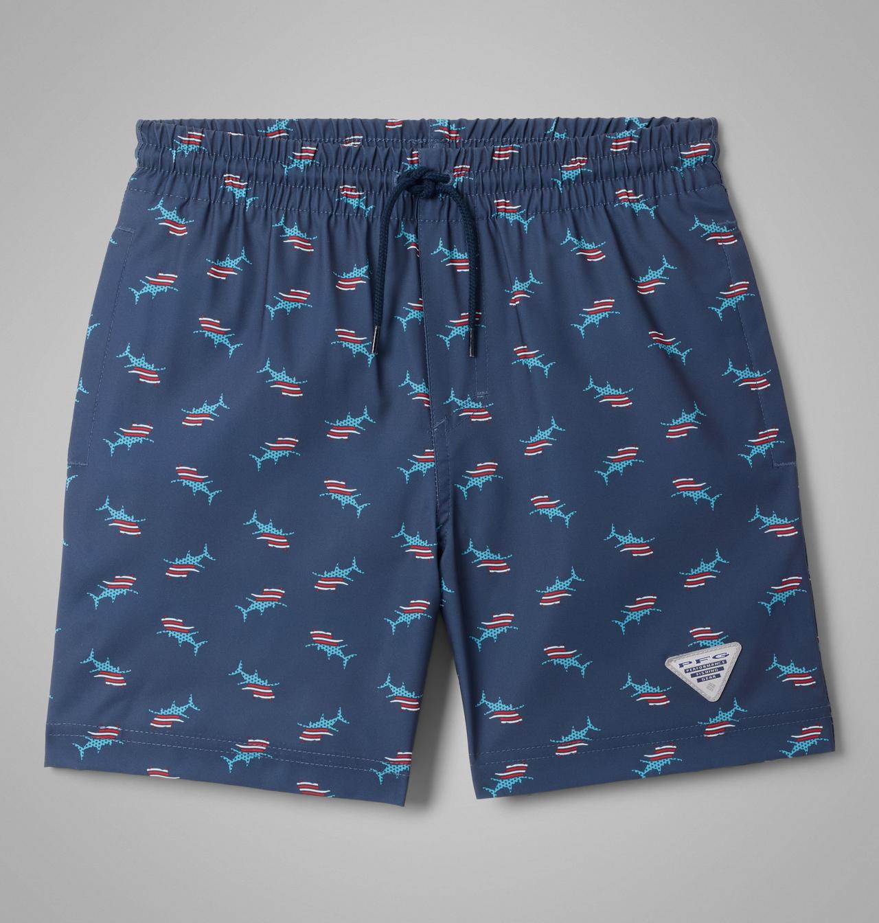 Boys' PFG Rambler™ Printed Water Shorts | 664 | M 1