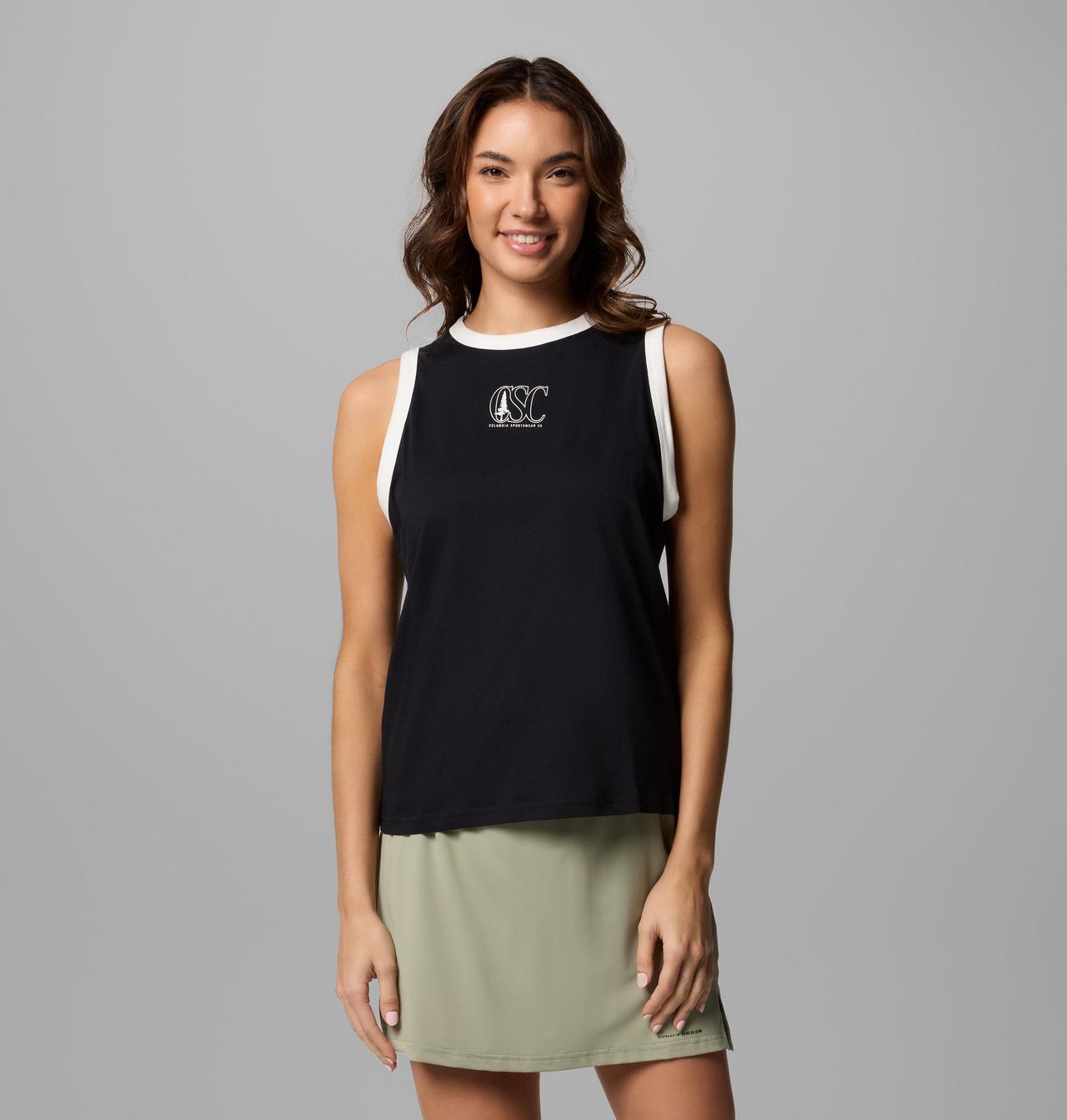 Women's Rolling Bend™ Graphic Ringer Tank | 010 | L 1