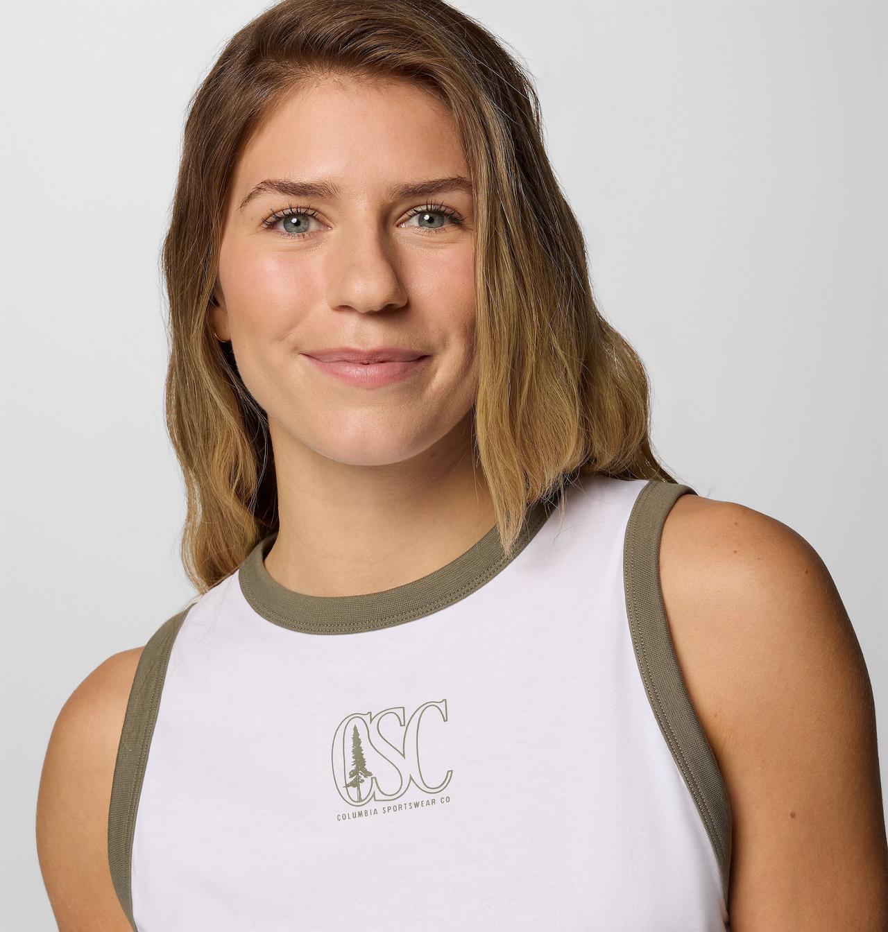 Women's Rolling Bend™ Graphic Ringer Tank 4