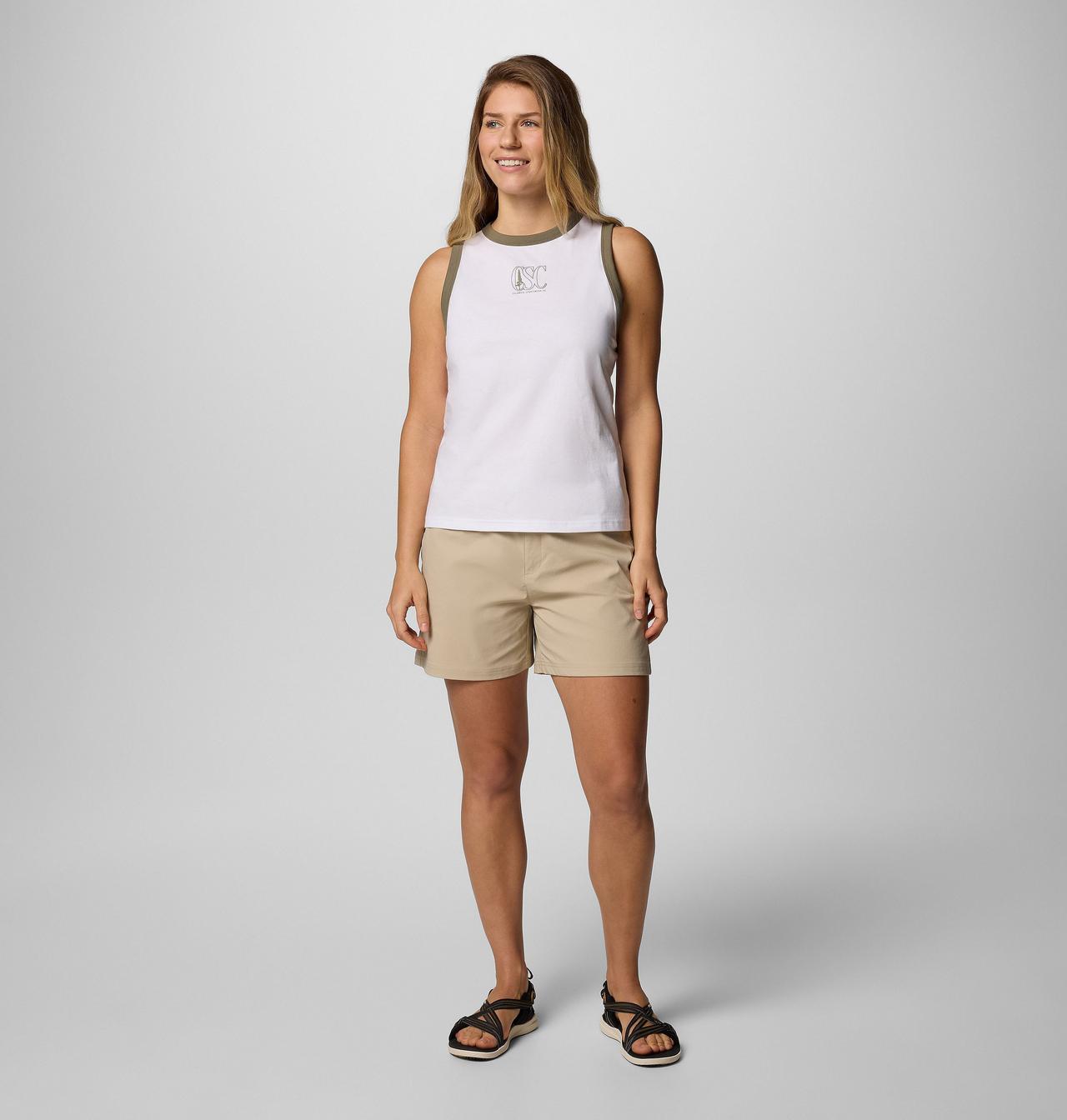 Women's Rolling Bend™ Graphic Ringer Tank 5