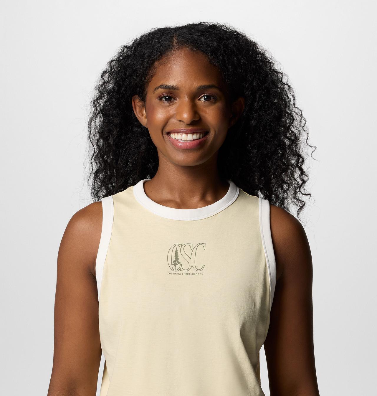 Women's Rolling Bend™ Graphic Ringer Tank | 758 | S 4