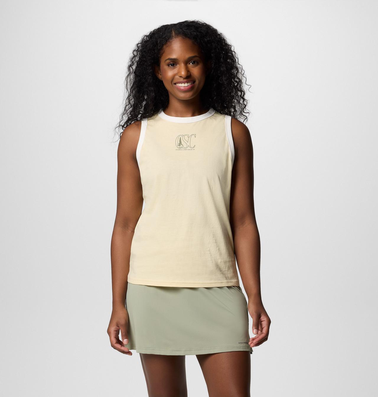 Women's Rolling Bend™ Graphic Ringer Tank | 758 | S 1