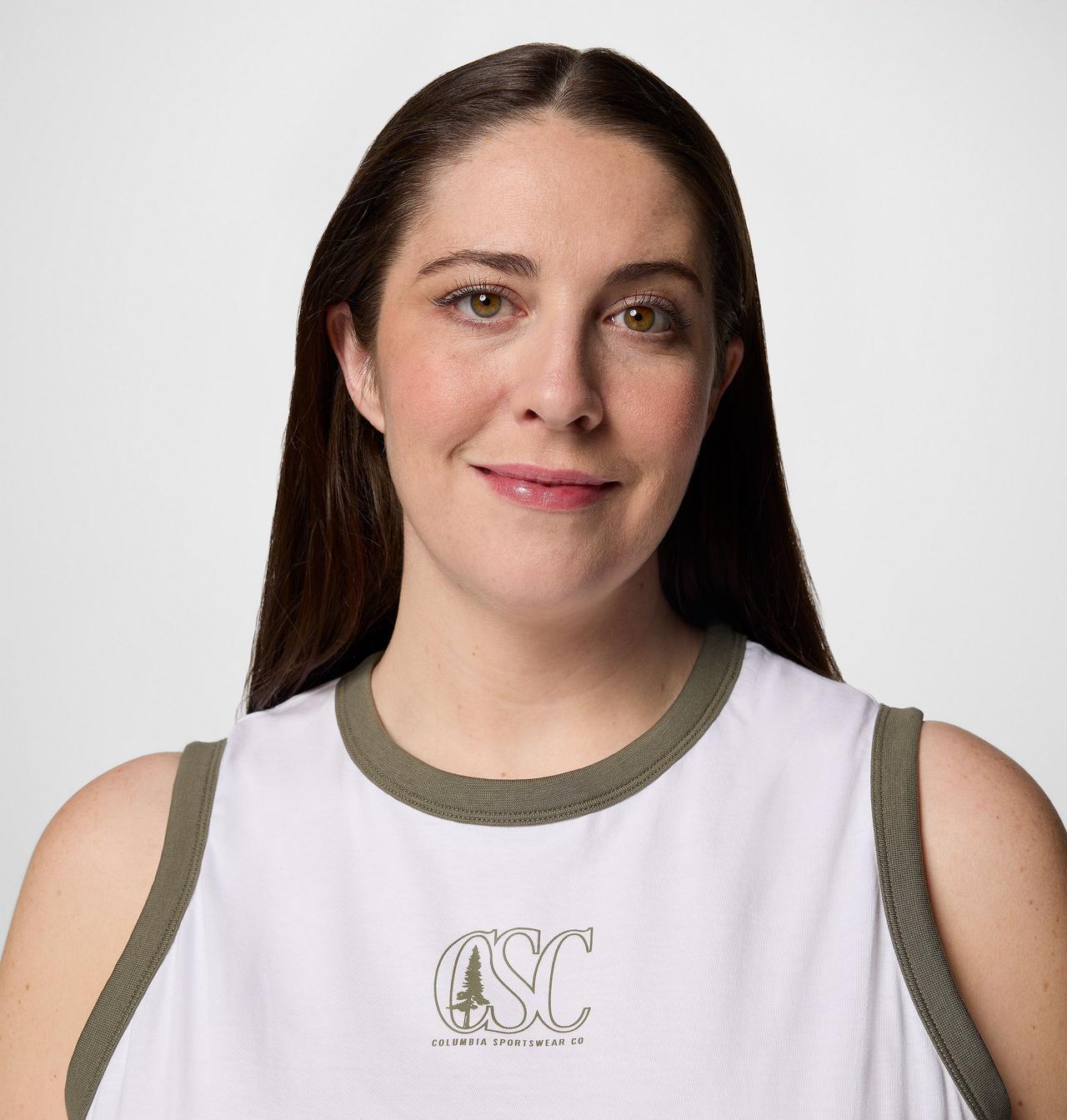 Women's Rolling Bend™ Graphic Ringer Tank - Plus Size | 102 | 3X 4