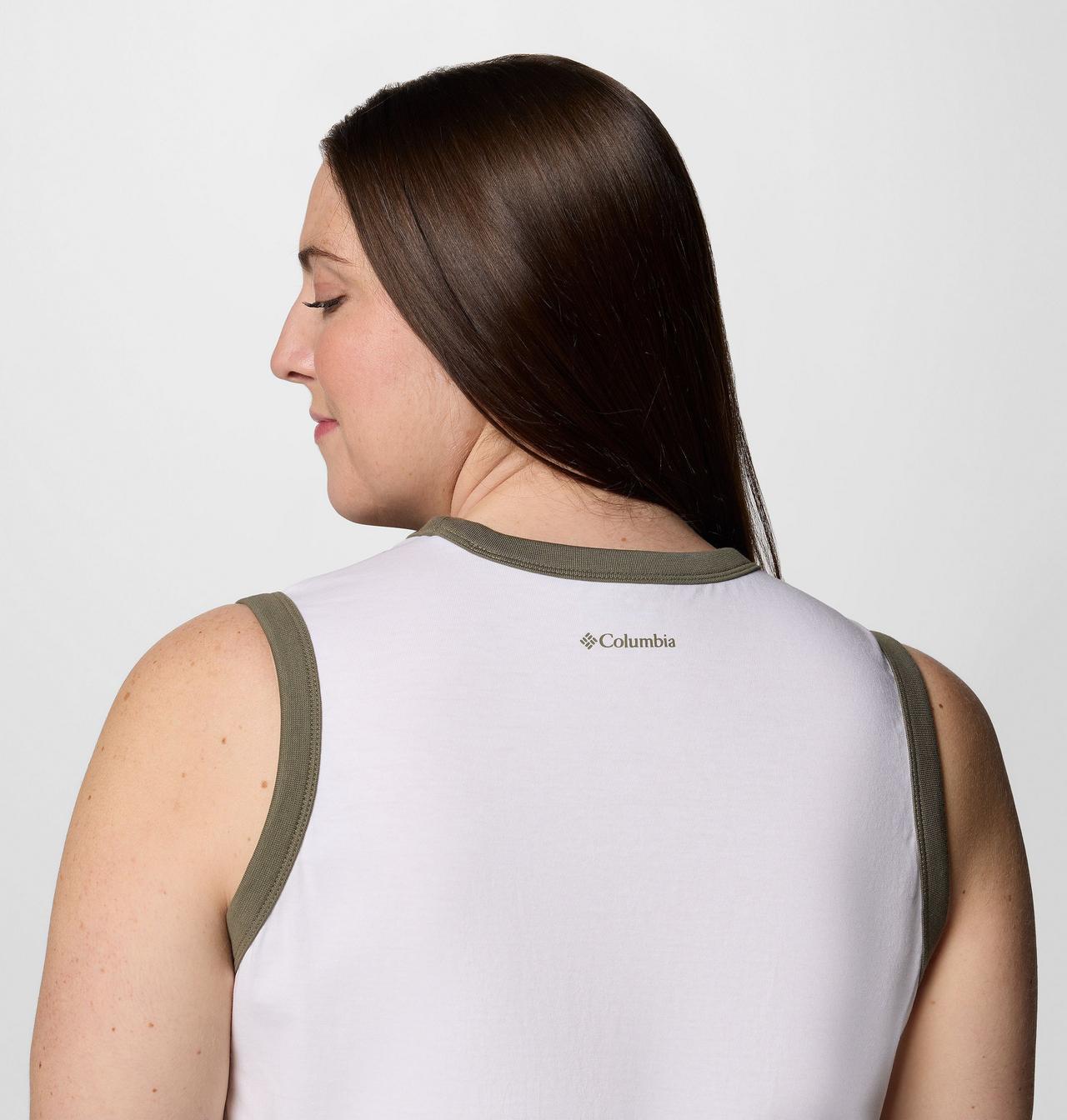 Women's Rolling Bend™ Graphic Ringer Tank - Plus Size | 102 | 3X 5