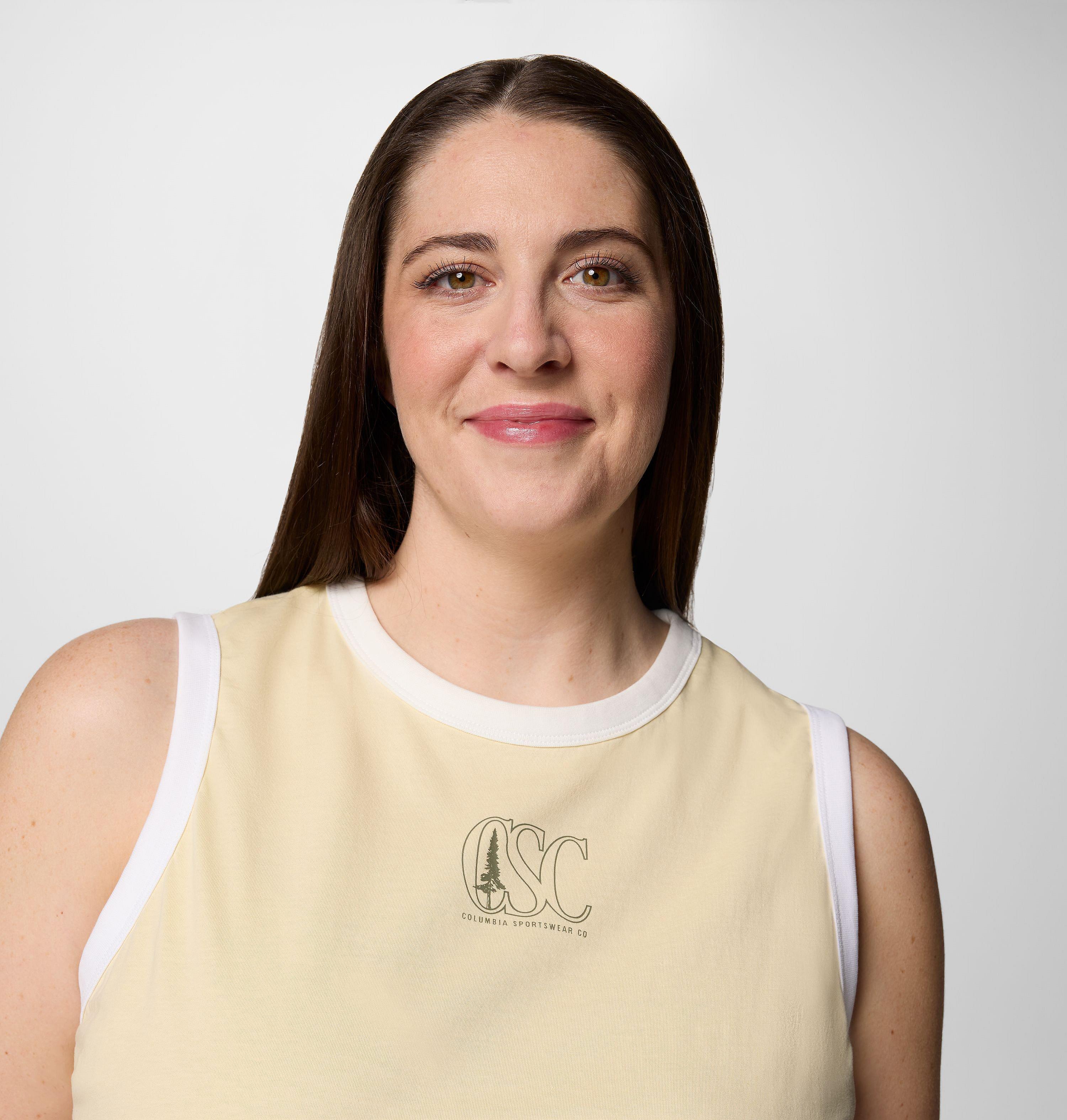 Women's Rolling Bend Graphic Ringer Tank - Plus Size 4