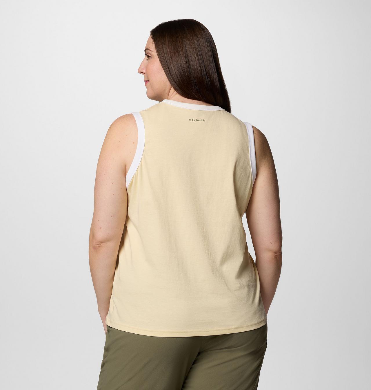 Women's Rolling Bend™ Graphic Ringer Tank - Plus Size | 758 | 2X 2